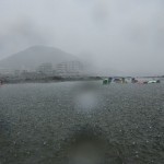 あら大雨だね　寒いな〜