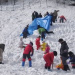 みんなで雪を集めよう！！