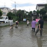 泥を堪能中