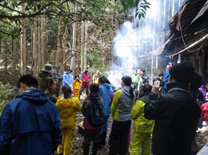 ２月の観察会 「肉を作る」